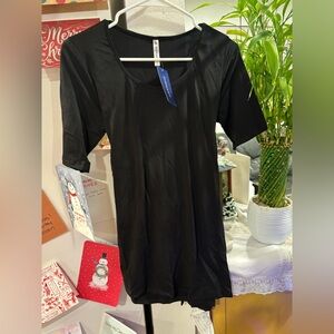 Piphany Merci Tie Top Black Women's Top